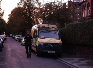 Man in his 20s found dead after bomb squad called to ‘assess substance’