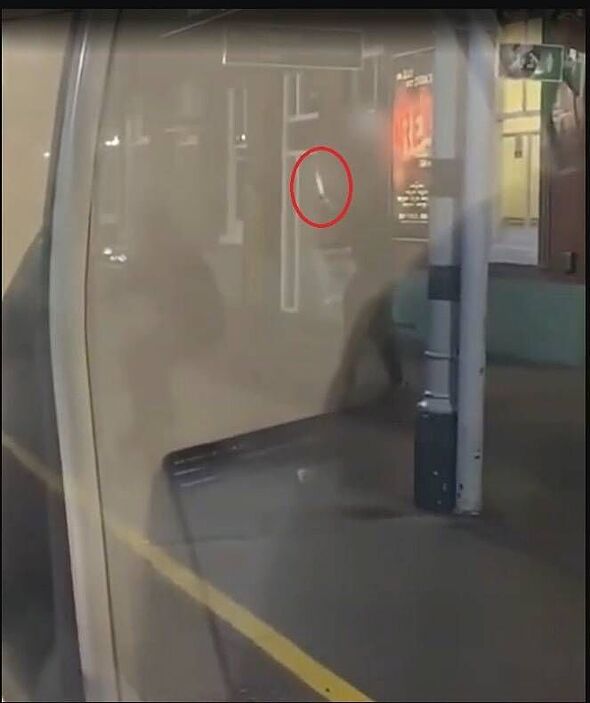 Horror at UK train station as masked youths ‘wield machetes’ on busy platform